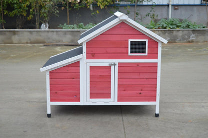YES4PETS Red Chicken Coop Rabbit Hutch Cat Cage Hen Chook House Pet Care > Coops & Hutches YES4PETS