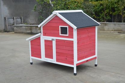 YES4PETS Red Chicken Coop Rabbit Hutch Cat Cage Hen Chook House Pet Care > Coops & Hutches YES4PETS