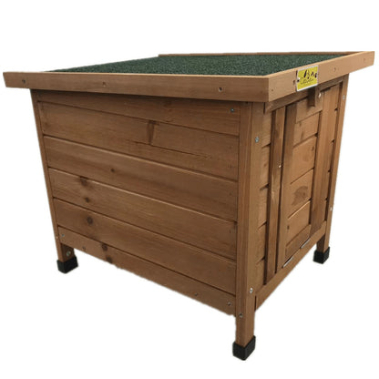 YES4PETS Small Chicken Coop Rabbit Hutch Ferret Cage Guinea Pig Cat Nesting Box Brown Pet Care > Coops & Hutches YES4PETS