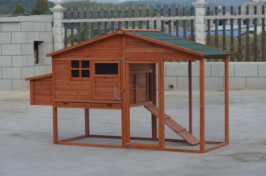 YES4PETS XL Chicken Coop Rabbit Guinea Pig Hutch Ferret Hen House Pet Care > Coops & Hutches YES4PETS