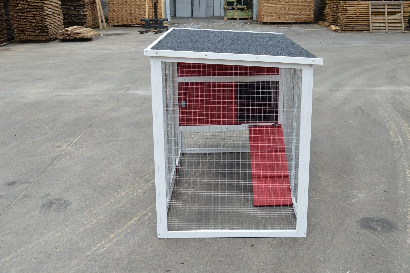 YES4PETS XL Ferret Guinea Pig Cat Cage Rabbit Hutch Chicken Coop 200x94x105 cmWoofy and Whiskers