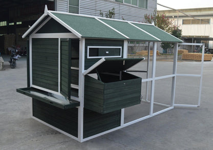 YES4PETS XXXL Walk-in Chicken Coop Rabbit Guinea Pig Hutch Ferret Hen Cat House Pet Care > Coops & Hutches YES4PETS