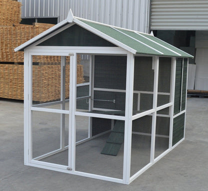 YES4PETS XXXL Walk-in Chicken Coop Rabbit Guinea Pig Hutch Ferret Hen Cat House Pet Care > Coops & Hutches YES4PETS